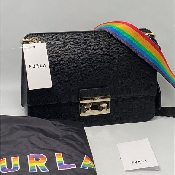 Furla Leather Shoulder Bag - Picture 6 of 13